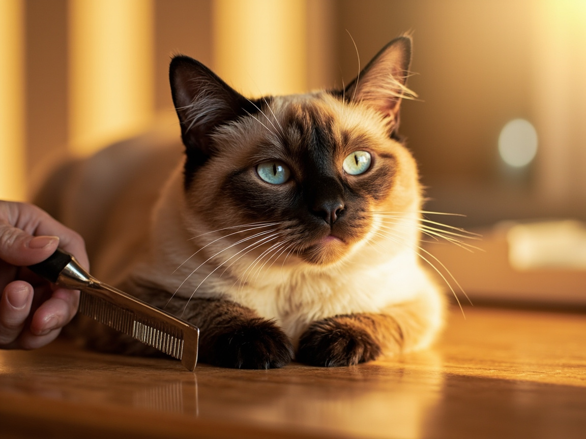 Sinais de infestacao por pulgas em gatos - imagem ilustrativa