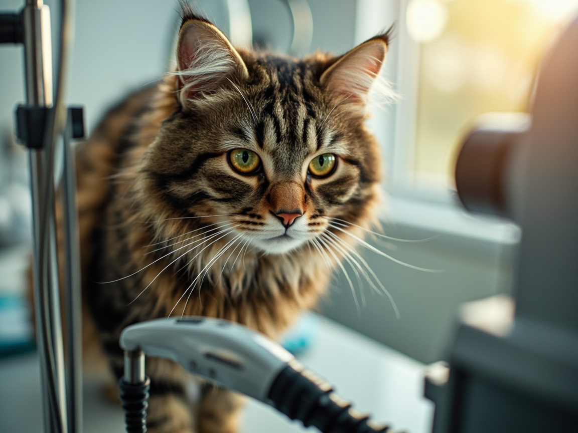 Quando a endoscopia e indicada em gatos - imagem ilustrativa