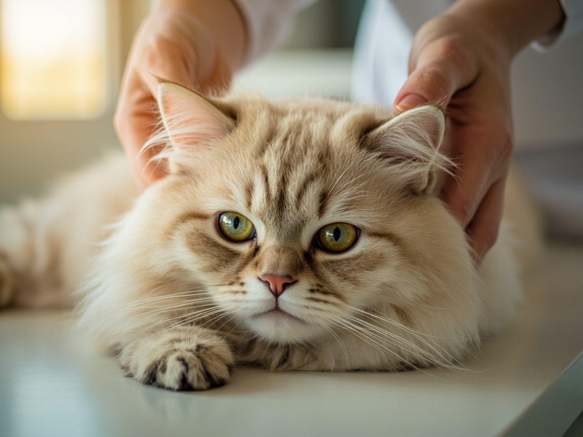 Causas comuns de engasgo em gatos - imagem ilustrativa