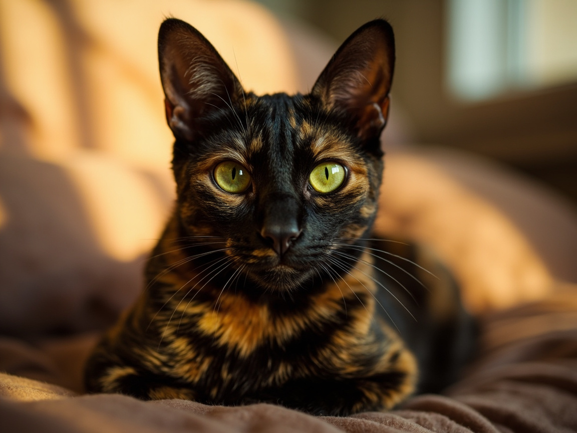 A anatomia básica da cauda felina - imagem ilustrativa