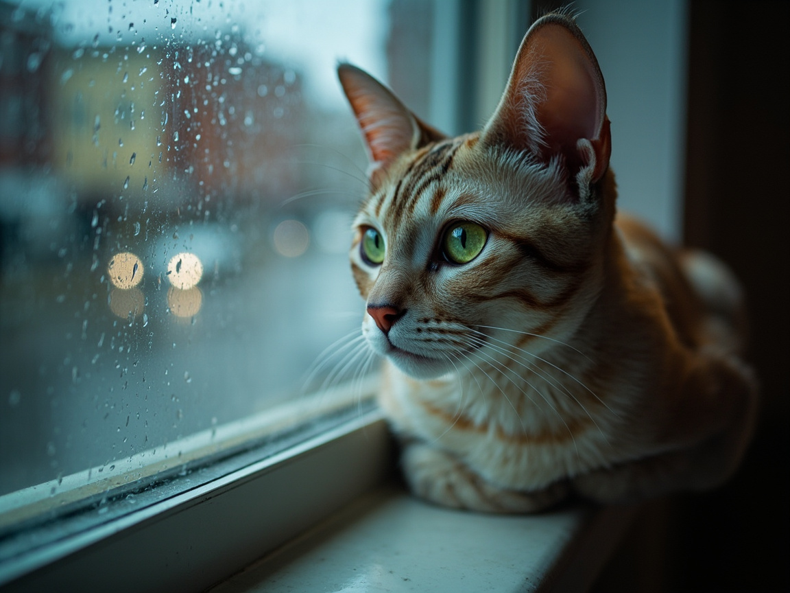 O que é o comportamento de comer grama em gatos - imagem ilustrativa